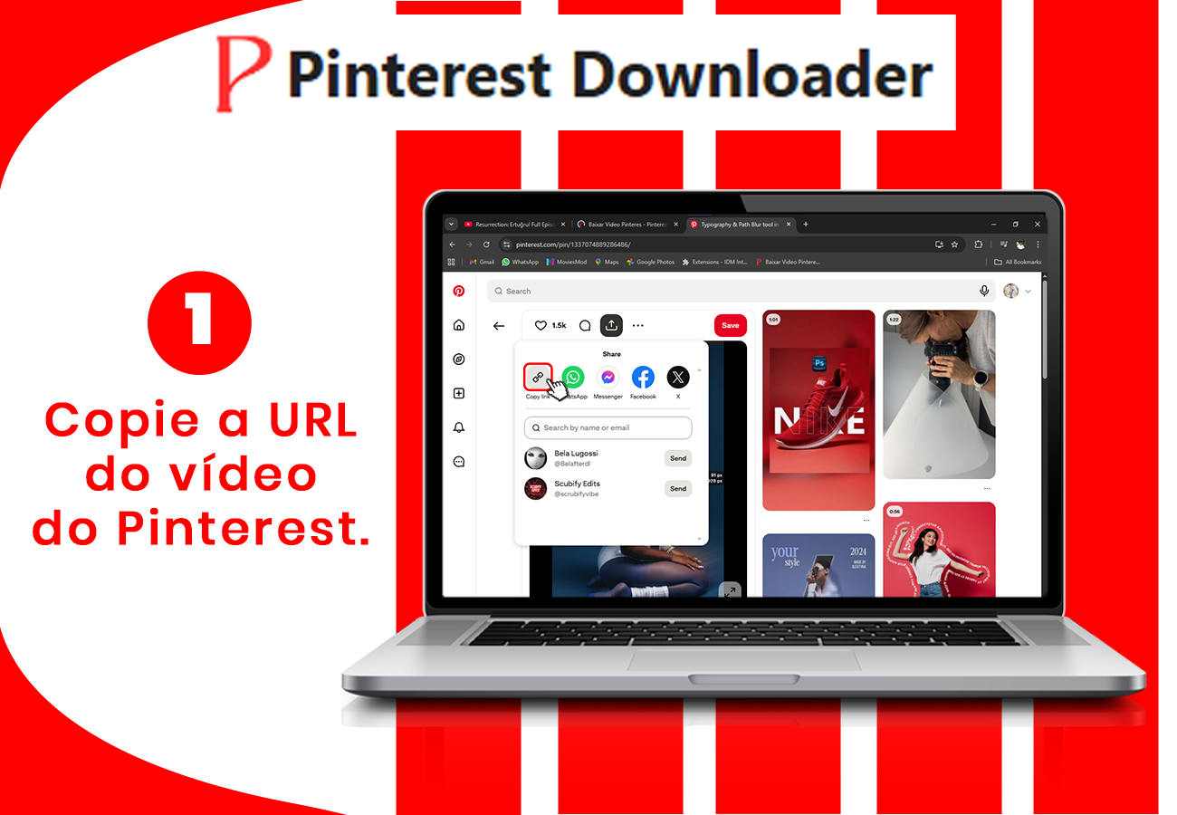 Como baixar vídeo do Pinterest no PC